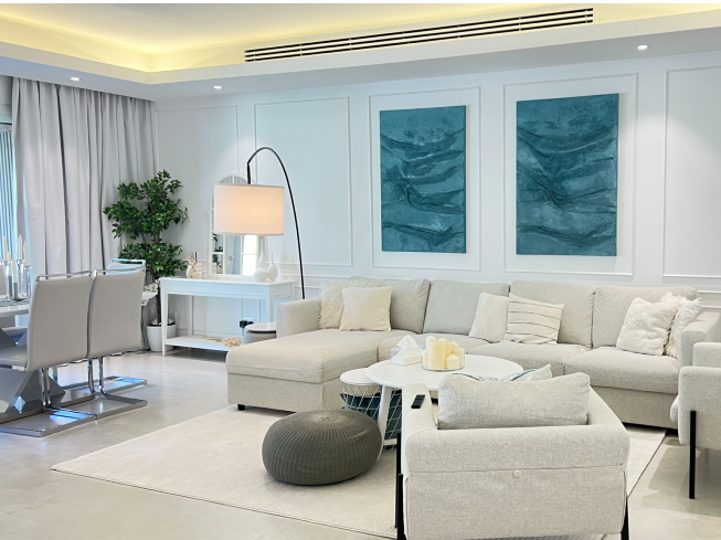 Full interior renovation and landscape project - SPRINGS 8 Villa in Dubai